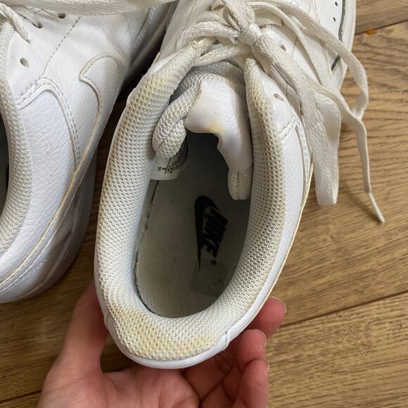 Nike White Air Force 1 Sneakers Low Top Men's 8 - Picture 7 of 8